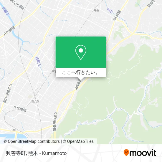 興善寺町地図