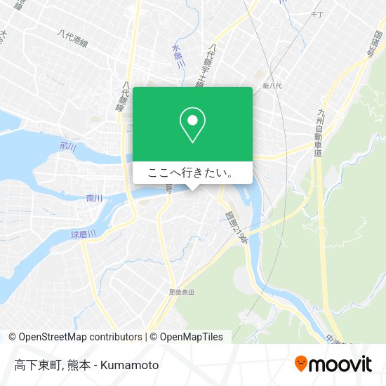 高下東町地図
