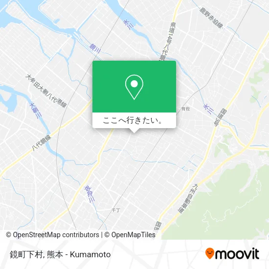 鏡町下村地図