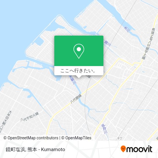 鏡町塩浜地図
