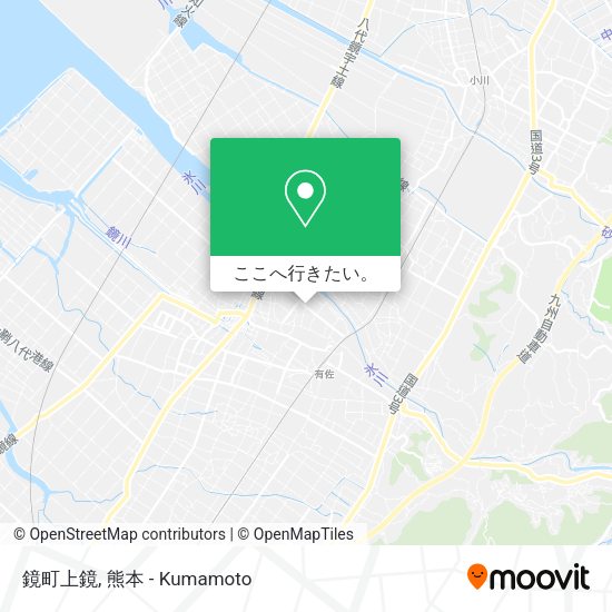 鏡町上鏡地図