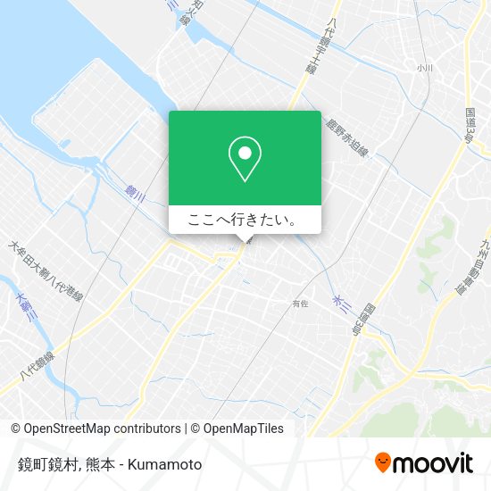 鏡町鏡村地図