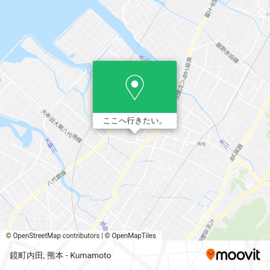 鏡町内田地図