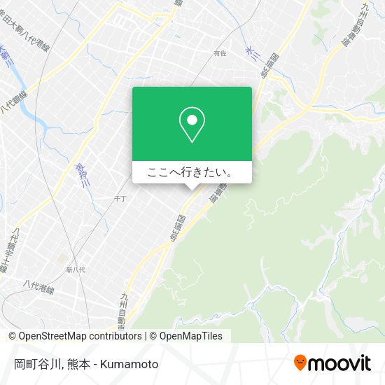 岡町谷川地図