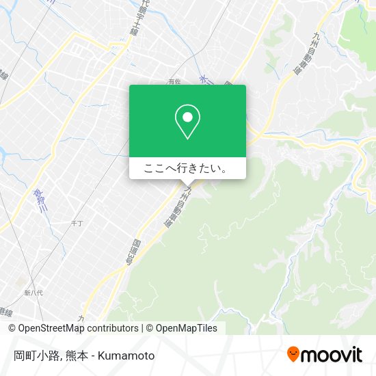 岡町小路地図