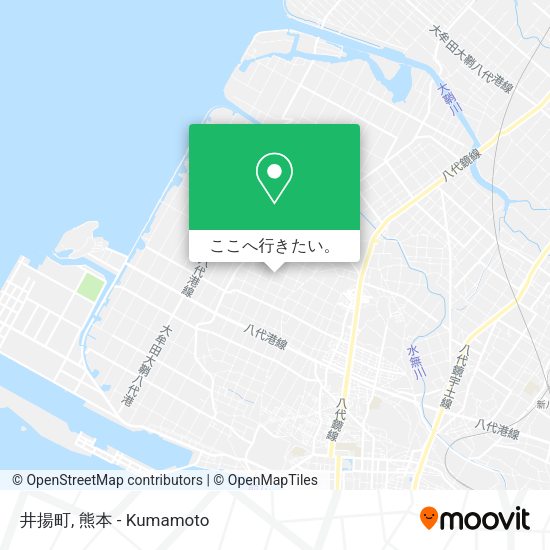井揚町地図