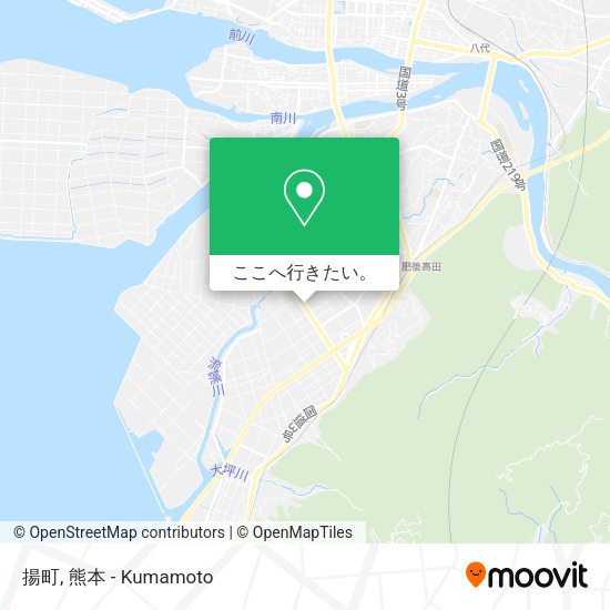 揚町地図