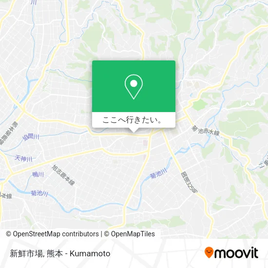 新鮮市場地図