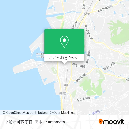 南船津町四丁目地図