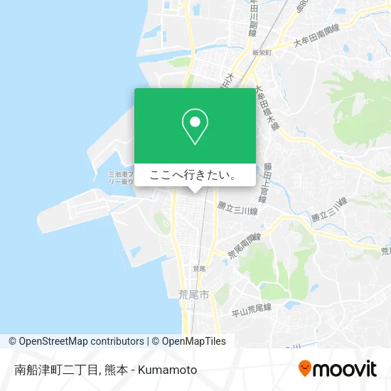南船津町二丁目地図