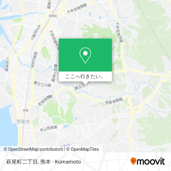 萩尾町二丁目地図