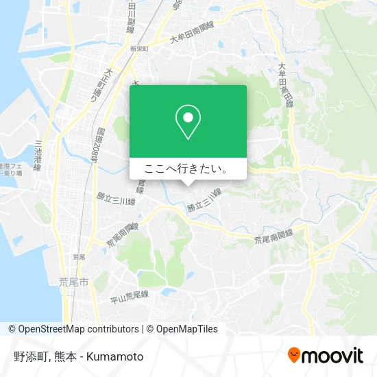野添町地図