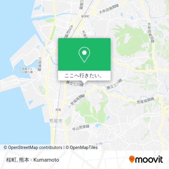 桜町地図