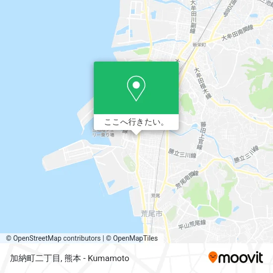 加納町二丁目地図