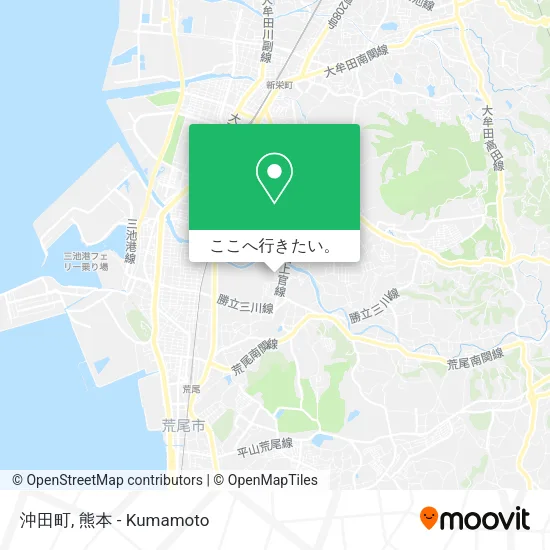 沖田町地図