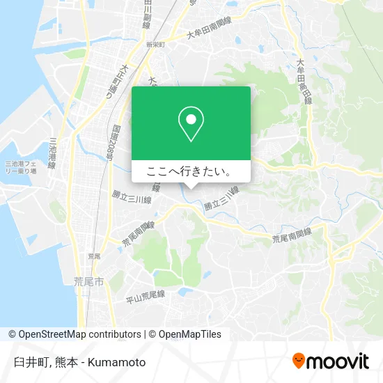 臼井町地図