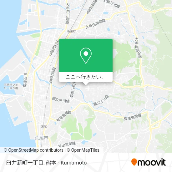 臼井新町一丁目地図