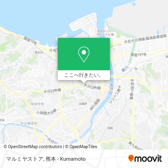 マルミヤストア地図