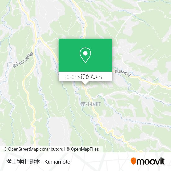 満山神社地図