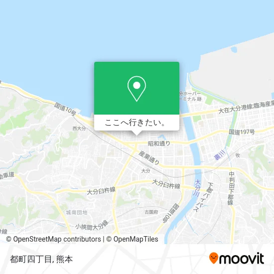都町四丁目地図