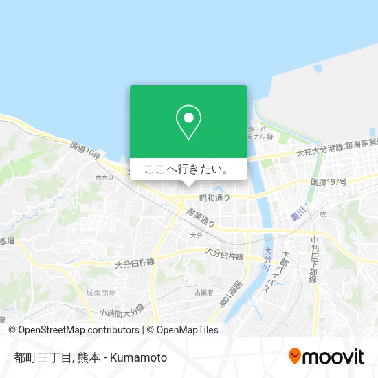 都町三丁目地図