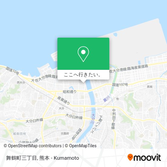 舞鶴町三丁目地図