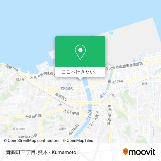 舞鶴町三丁目地図