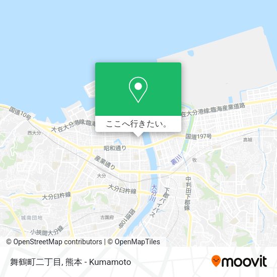 舞鶴町二丁目地図