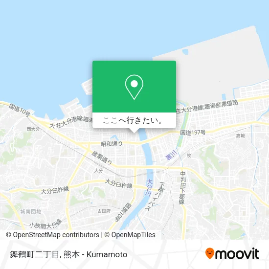 舞鶴町二丁目地図