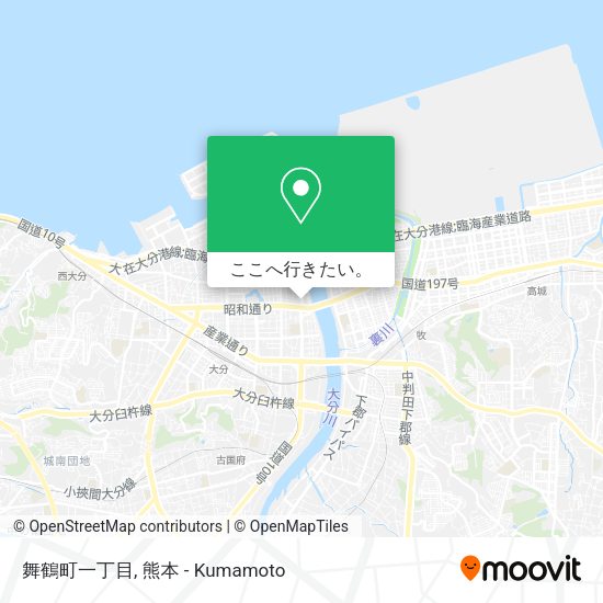 舞鶴町一丁目地図