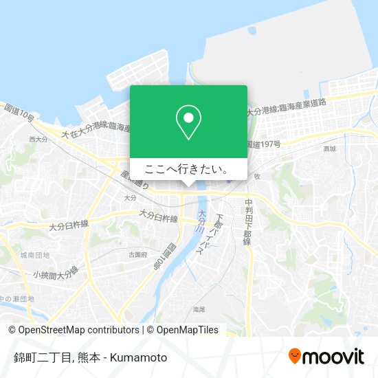 錦町二丁目地図