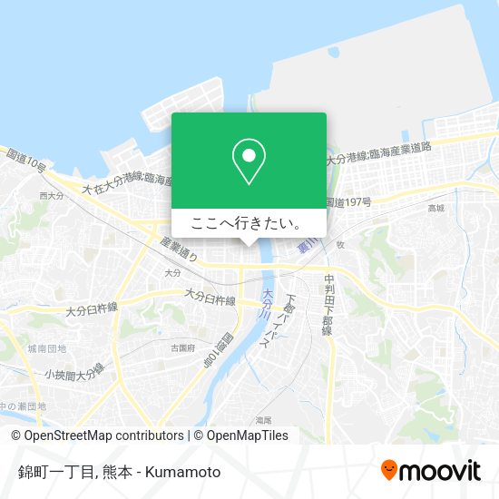 錦町一丁目地図