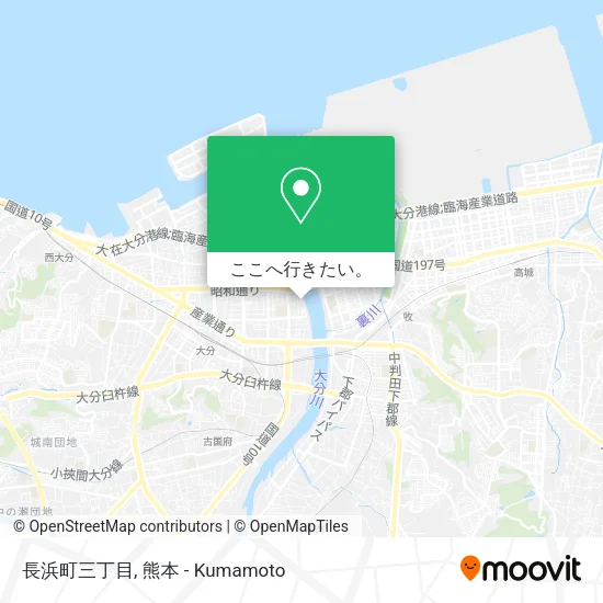 長浜町三丁目地図