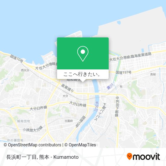 長浜町一丁目地図