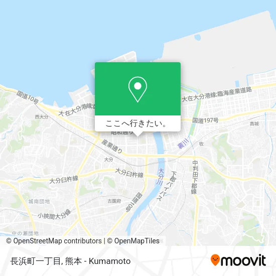 長浜町一丁目地図