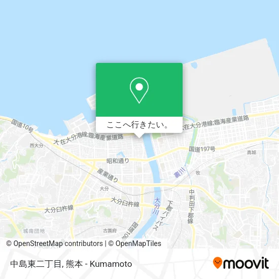 中島東二丁目地図