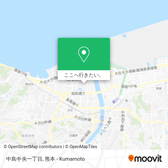 中島中央一丁目地図