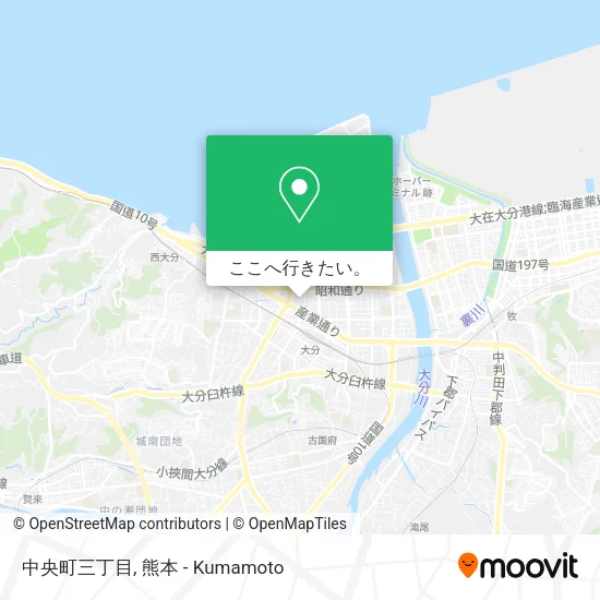 中央町三丁目地図
