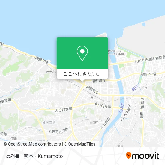 高砂町地図