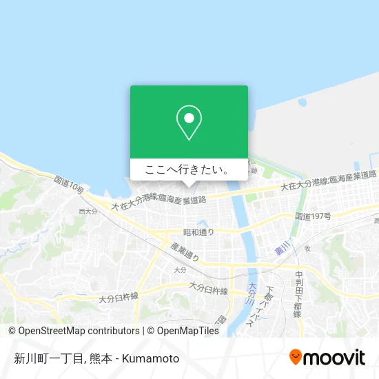 新川町一丁目地図