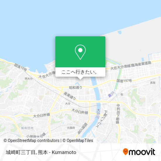 城崎町三丁目地図