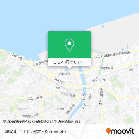城崎町二丁目地図
