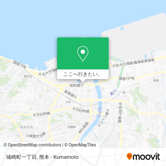 城崎町一丁目地図