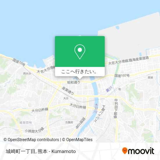 城崎町一丁目地図