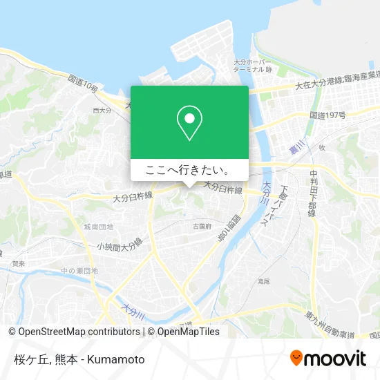 桜ケ丘地図
