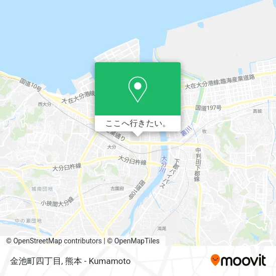 金池町四丁目地図