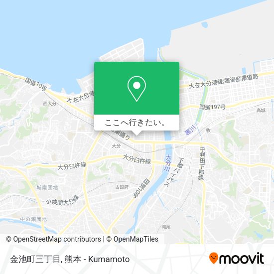 金池町三丁目地図