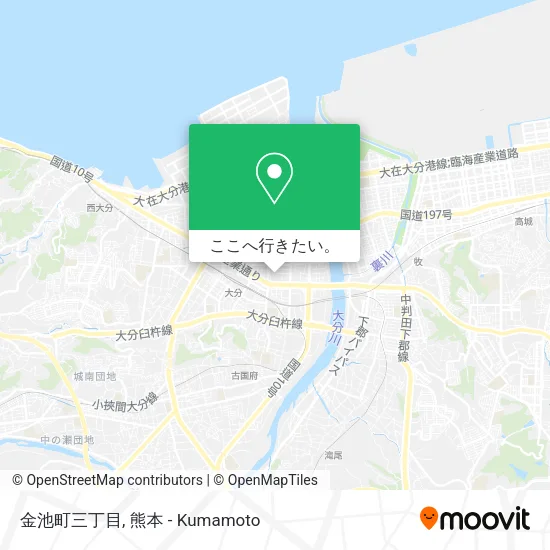 金池町三丁目地図