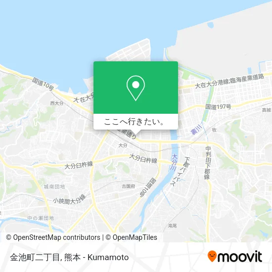 金池町二丁目地図