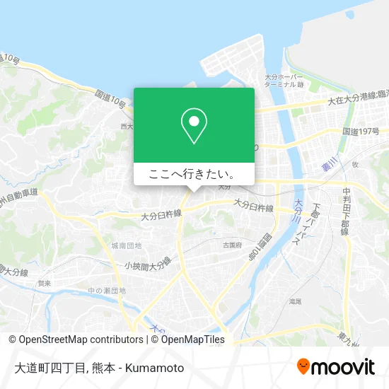 大道町四丁目地図